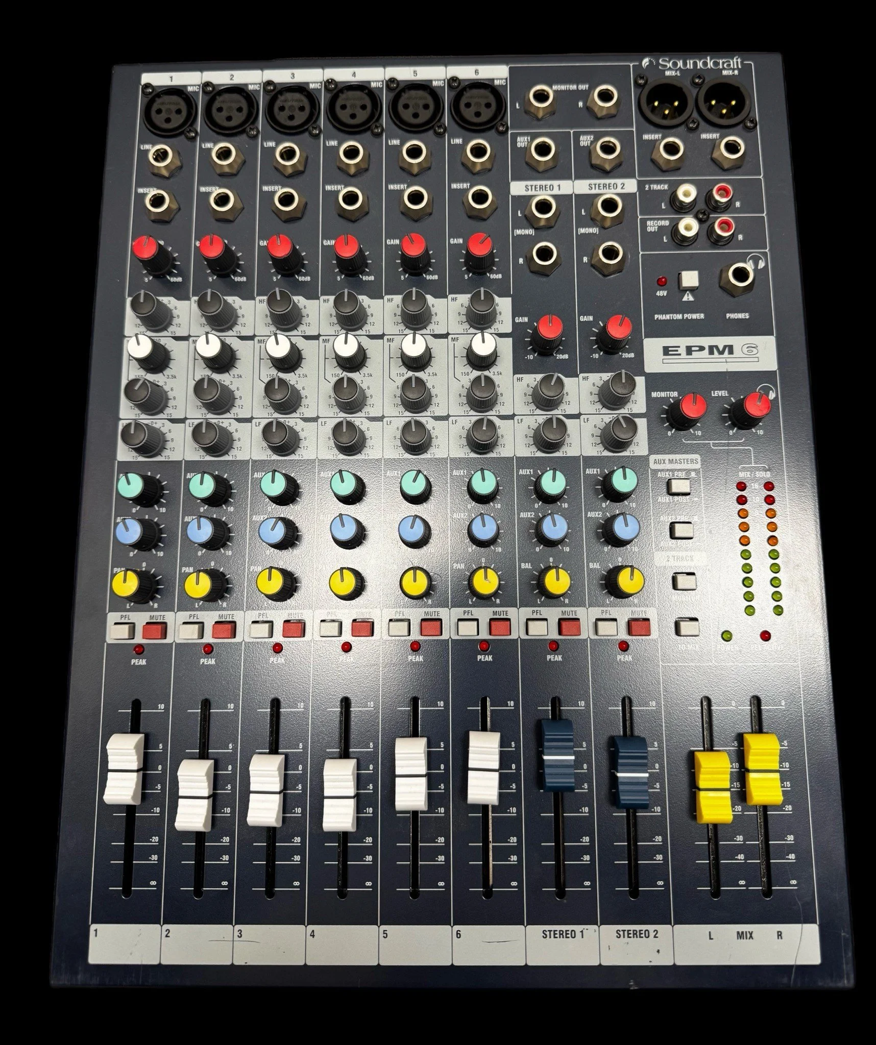 Soundcraft EPM6 6-Channel Multi-Format Analog Mixer