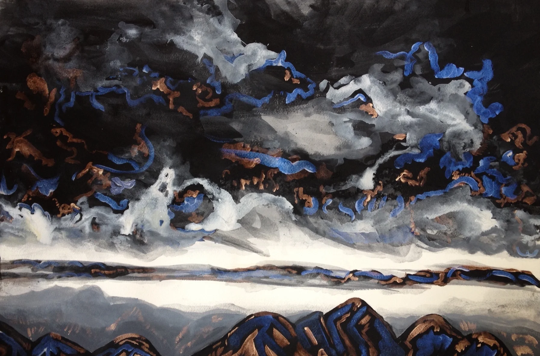 Susan Kogan | Sky Storm | Acrylics on Arches 140 lb Cold Press | 22.5%22x15%22.jpg