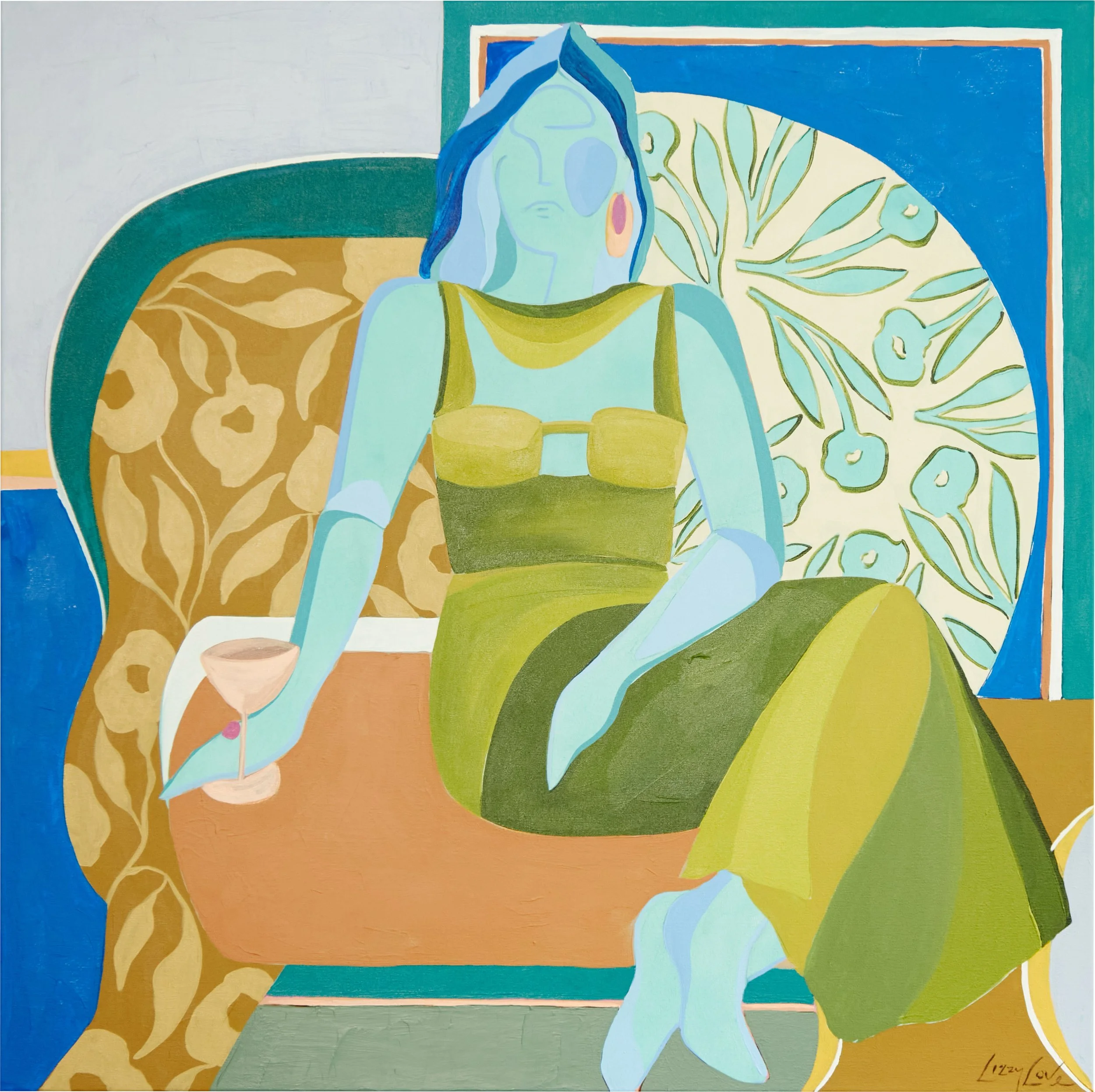 She Stands Her Ground, 36x36, $2,500.jpg