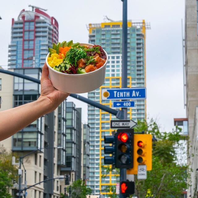 Here we come!
Our Grand Opening of @eatpokevida is this Friday! 
Those of you who have been patiently waiting for fresh poke in downtown, it&rsquo;s finally here! 
Friday we&rsquo;re celebrating by giving away one FREE bowl to every person who comes 