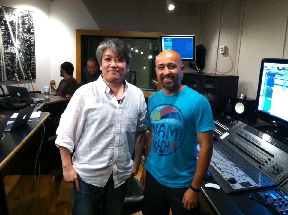  In the studio with Masashi Hamauzu 