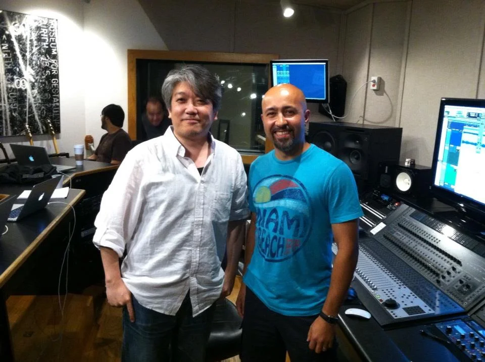 With Masashi Hamauzu (FF XIII).jpg