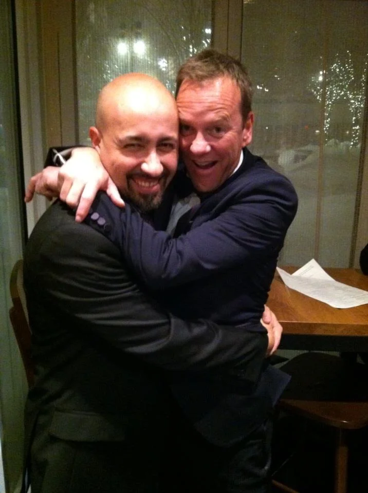 I mean, c'mon - I got to hug it out with JACK frickin' BAUER! Keifer was an absolute delight to meet and work with.