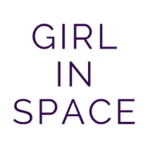 Girl In Space classic purple ink