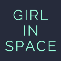 Girl In Space aqua ink
