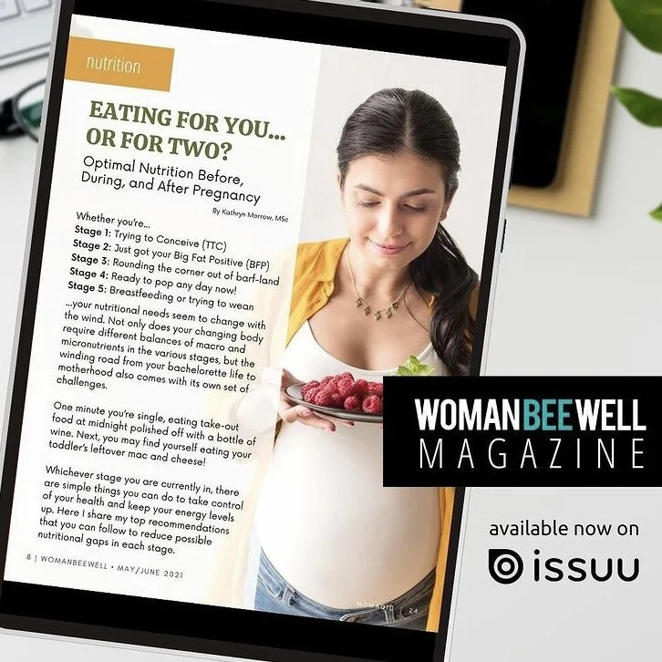 Eating for You…Or for Two?, Published by WomanBeeWell Magazine