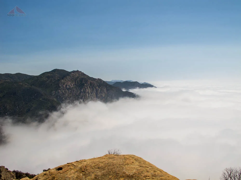 Arlington Peak - Peak #21 - Getting above the clouds