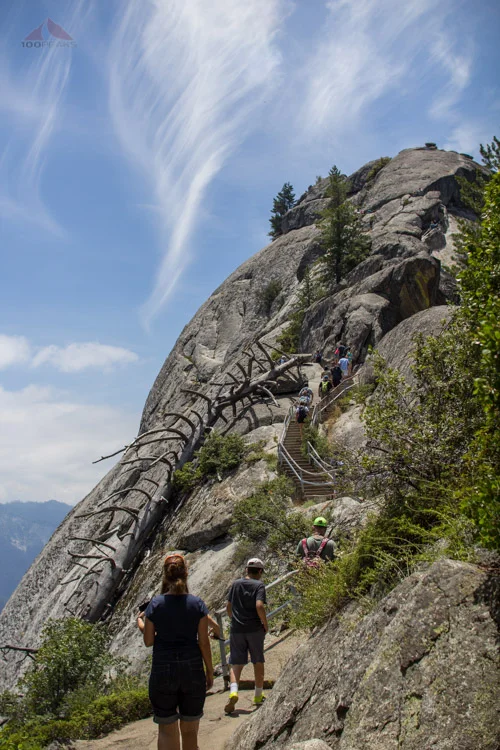 The Trail up Moro Rock