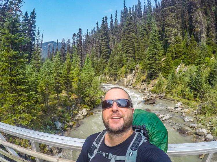 Crossing Helmet Creek