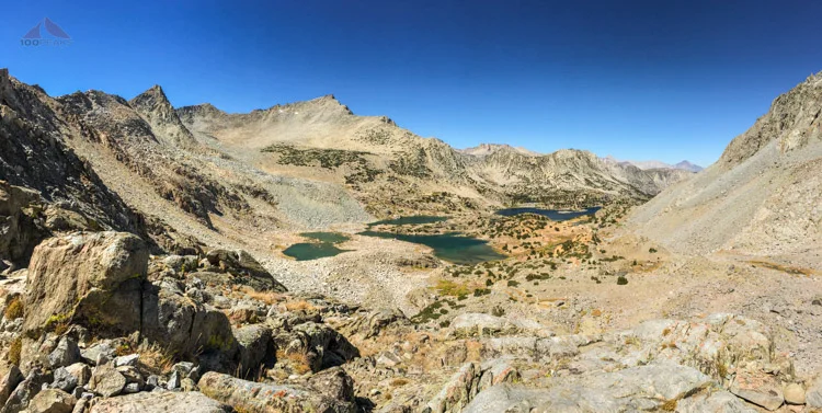 Looking down Bishop Creek Basin