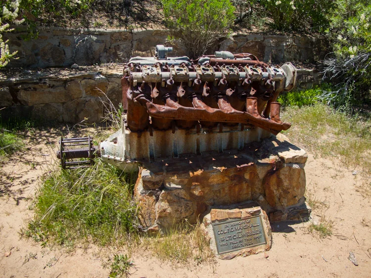 Airplane Monument in Cuyamaca Rancho State Park