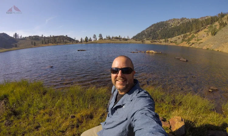 Back to East Boulder Lake after a nice day of hiking