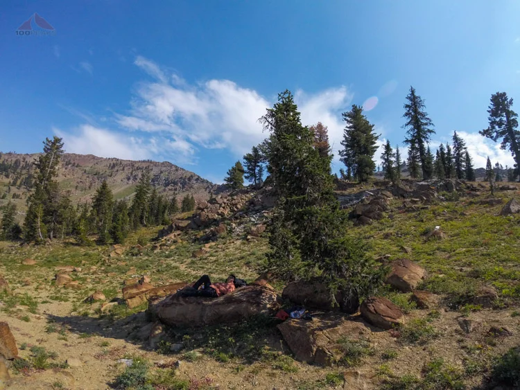Napping in Little Mill Creek Valley