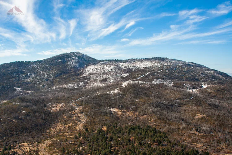 Cuyamaca Peak from Stonewall Peak