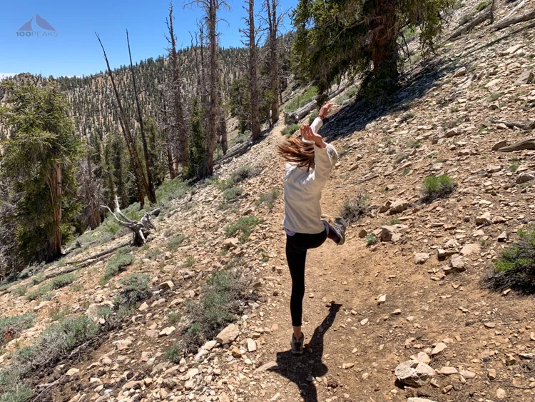 Happy to be on the trail