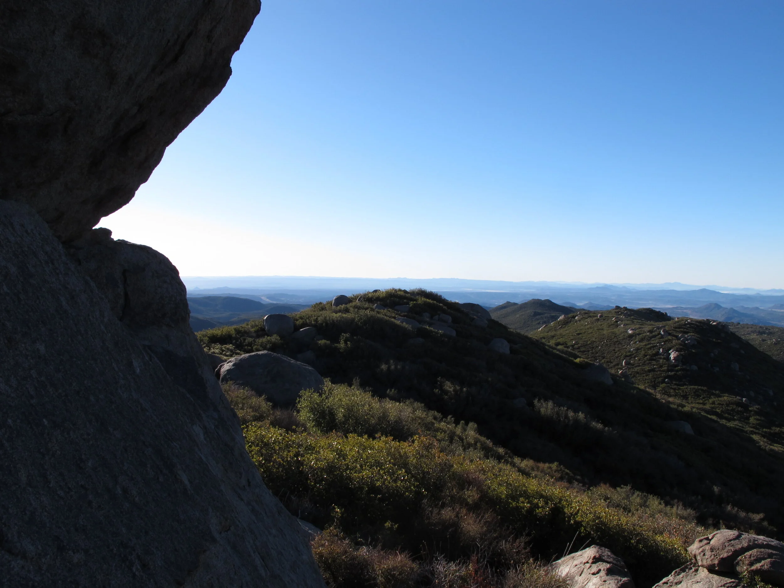 The view from atop Sheep Mountain