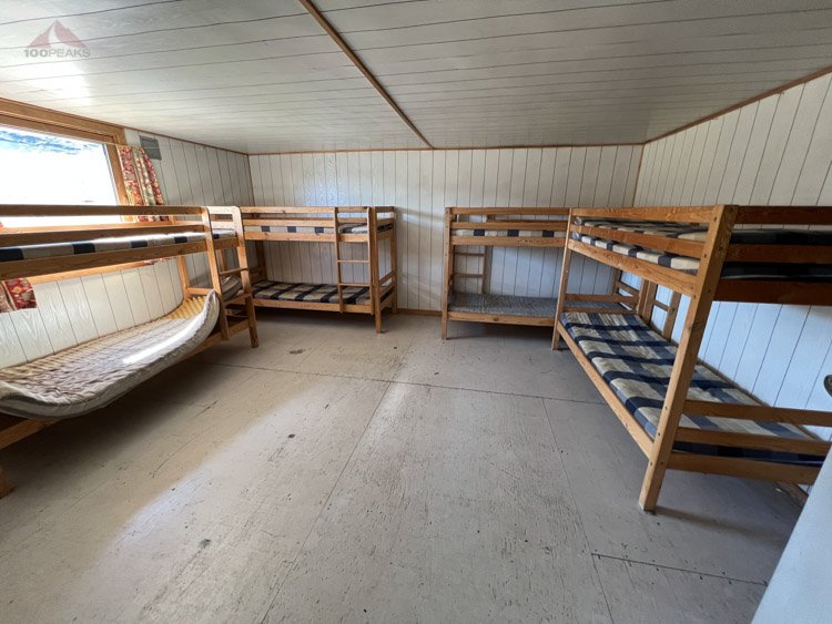 Rear dormitory at the Canoe Center