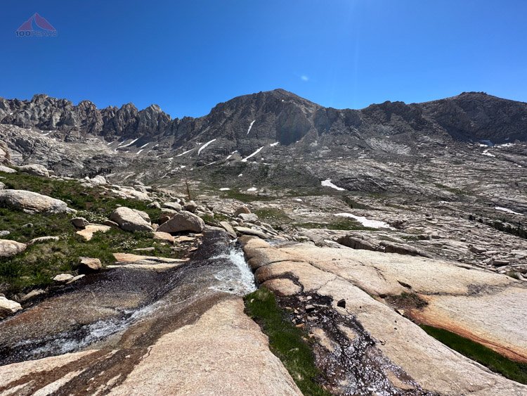 More falls above Miter Basin