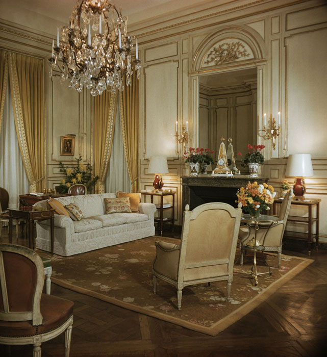 Glazed, Gilt Boiserie