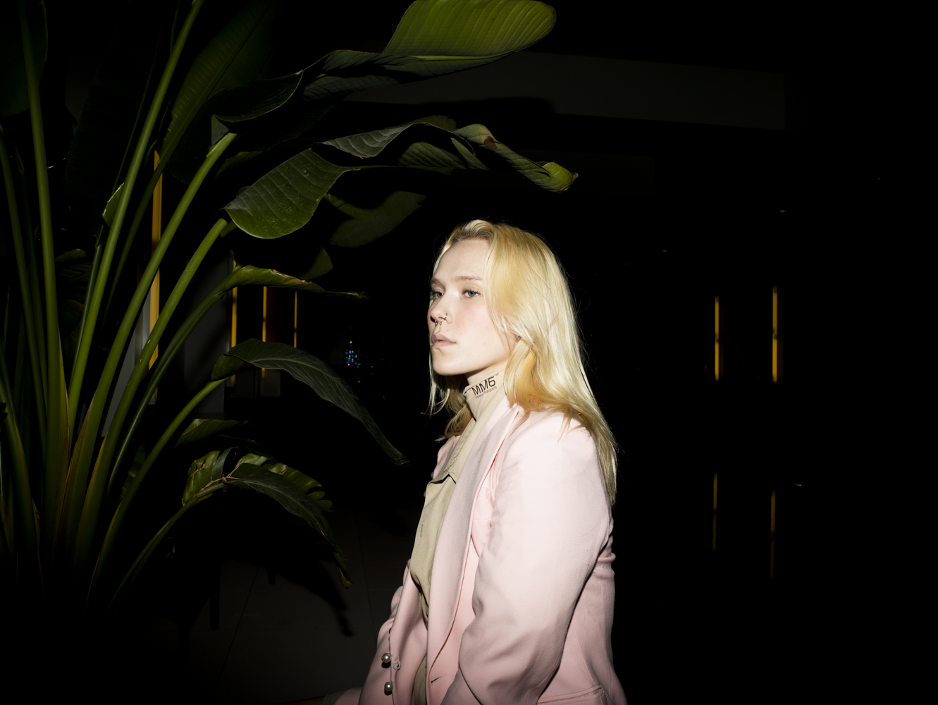  #3 Green foliage goes well with pastel pink jacket. Thanks Pantone. 