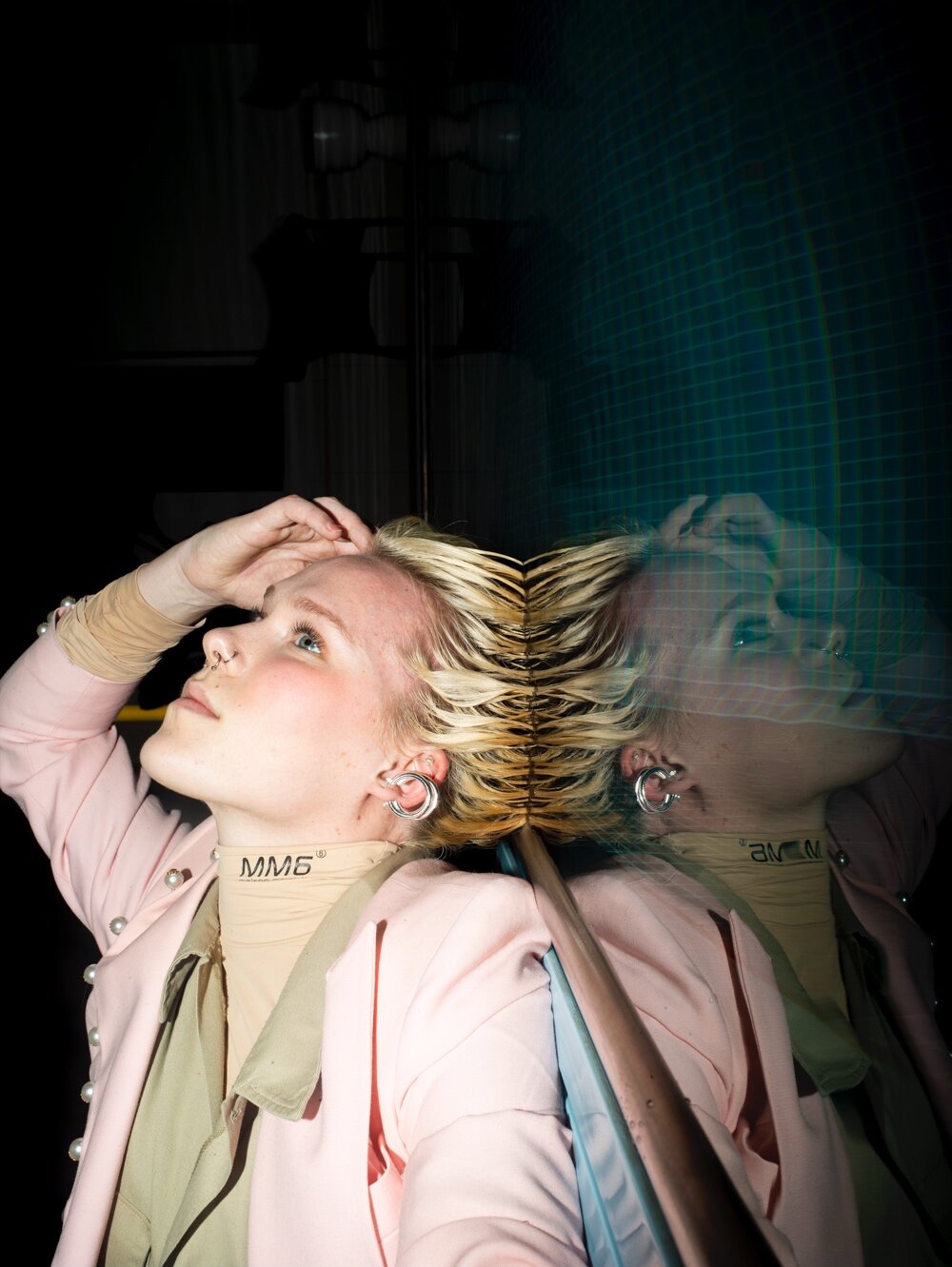  #11 Hair is definitely wet in this photo. 