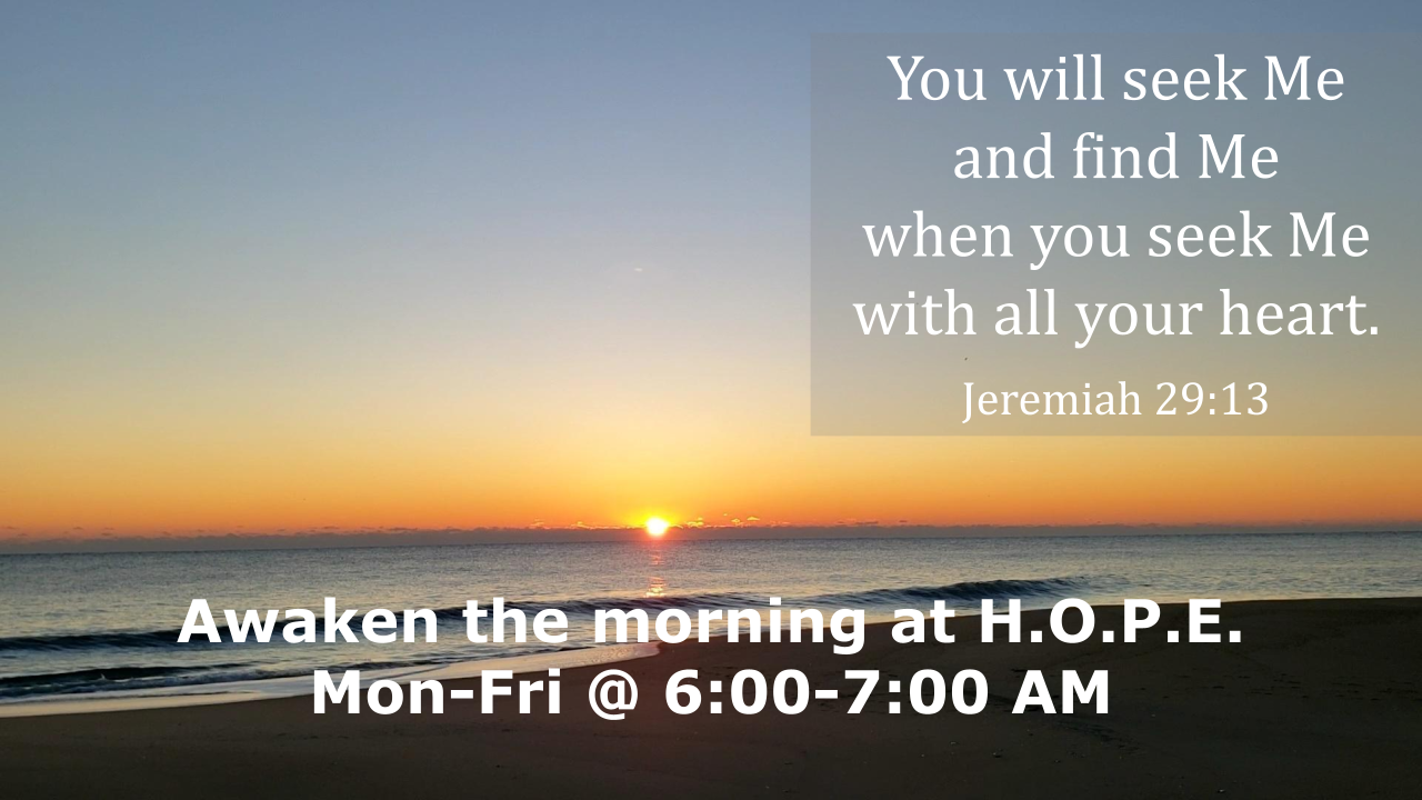 Morning Prayer