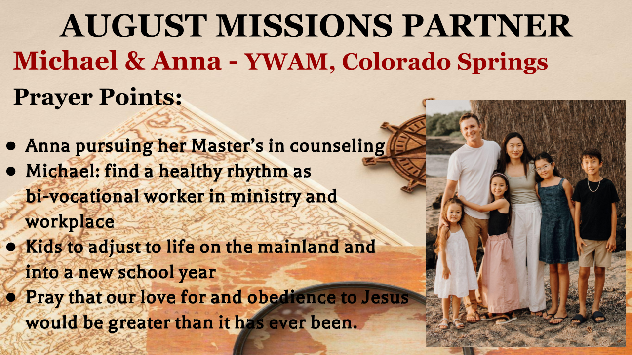 Monthly Missions Partner: The Browns