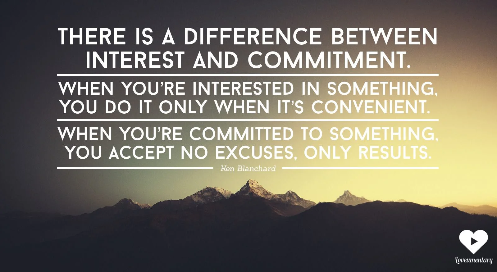 Which Do You Value More, Promises or Excuses?