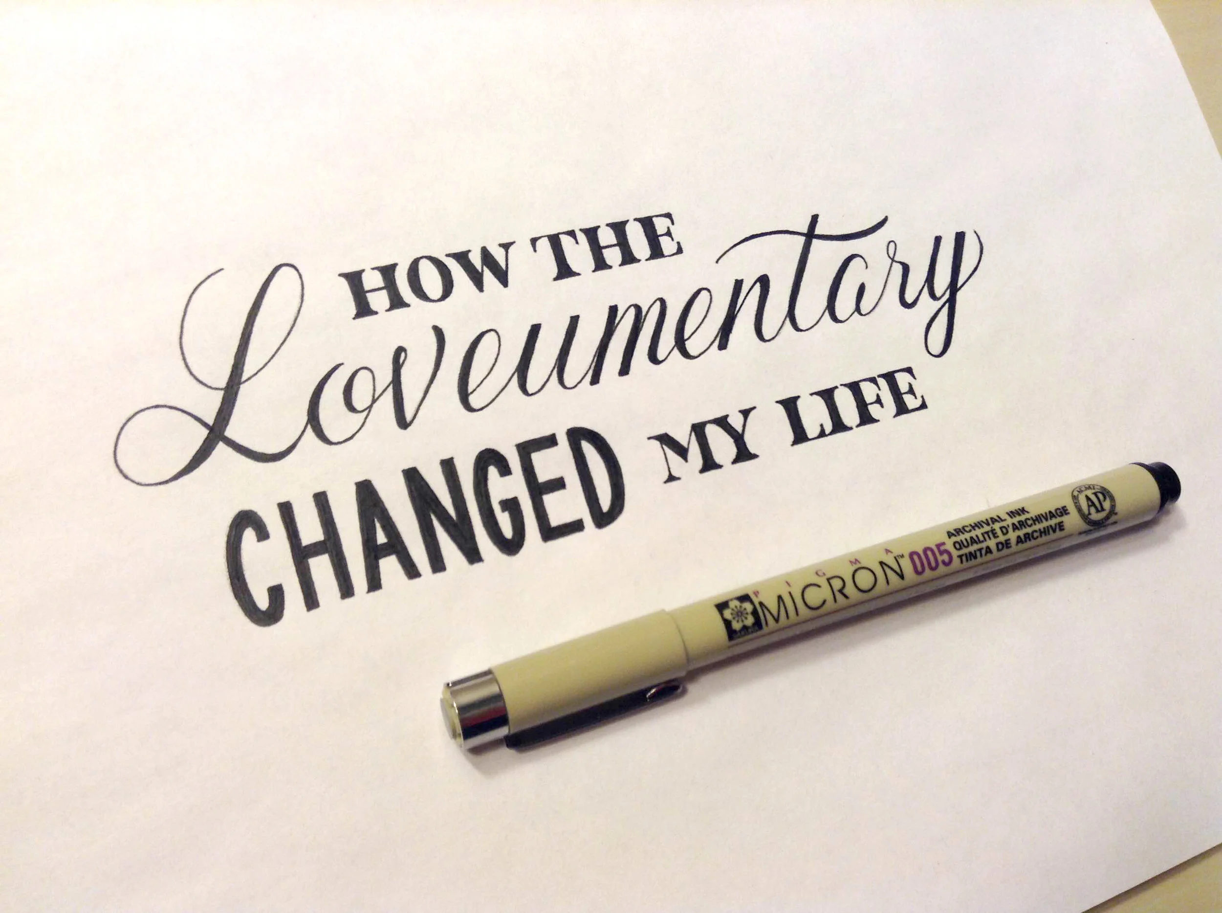 How The Loveumentary Changed One Man's Life... And What It Means For You!