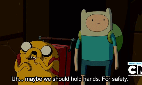 hold hands for safety.gif