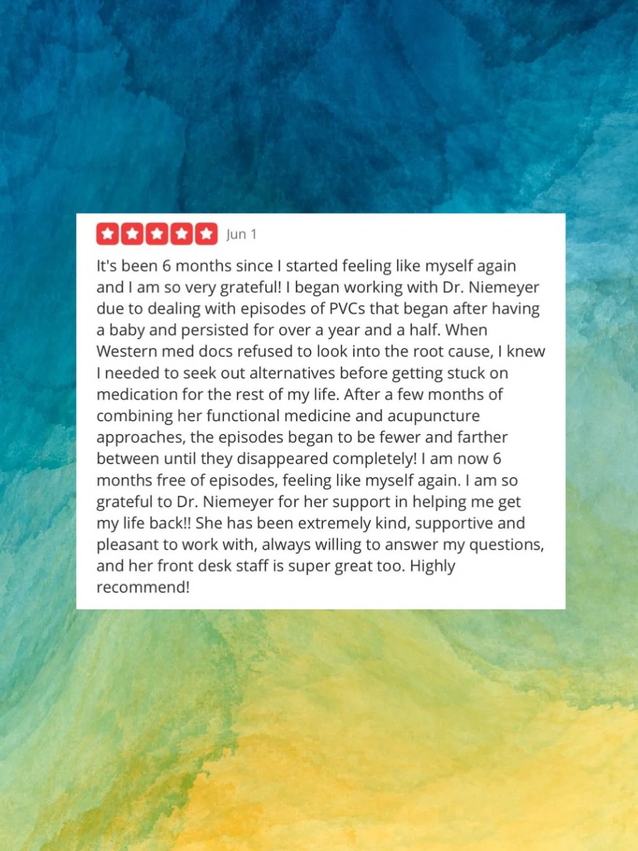 Chinese medicine is so amazing! I love it when my patients share their amazing stories!

#acupuncture #functionalmedicine