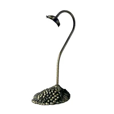 Grapes-B Zinc Alloy Lamp Base H: 38cm Bottom of lamp base: 17cm(L)×13.5cm(W)×4.5cm(H) MOQ Requirement: 20pcs
