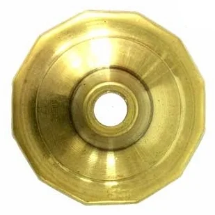 O12CAP 12 Sided Brass Vase Caps Side length: 3/4"(19mm)