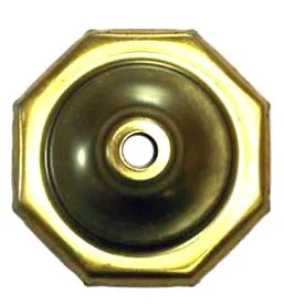 O8CAP 8 Sided Brass Vase Caps Side length: 1-1/4"(32mm)