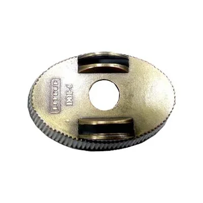 ODOF-6 Two Canal Oval Fan Base150mm×100mm×45mm(T)Zinc alloy with antique finish, without wire and socket.