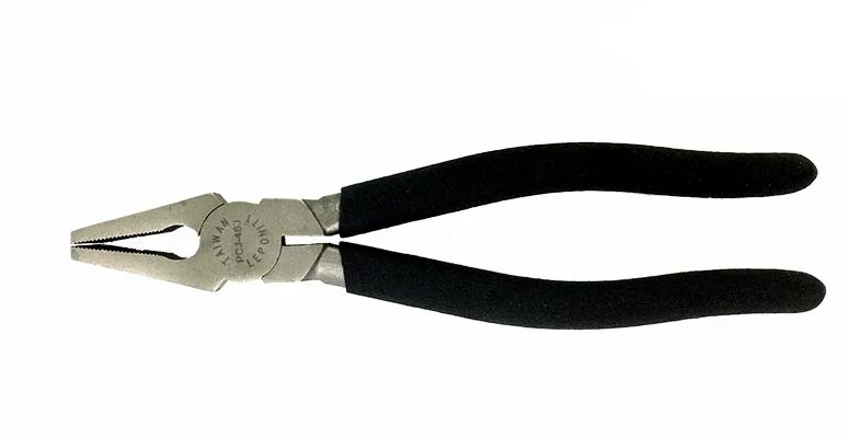 PCJ-4SJ Leponitt 8" Pliers with Serrated Jaw 7/8"(21mm) jaw; 8"(200mm) long; Same design with PCJ-4 but with Serrated Jaw to help working.