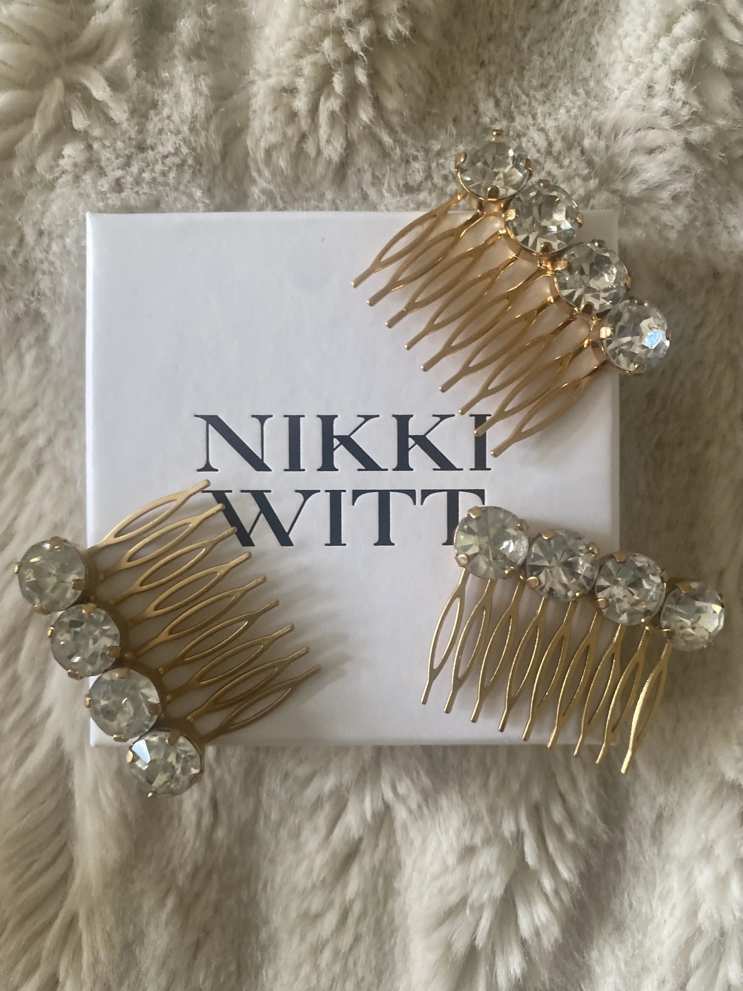 Nikki Witt 'Marilyn' Mini Hair Combs