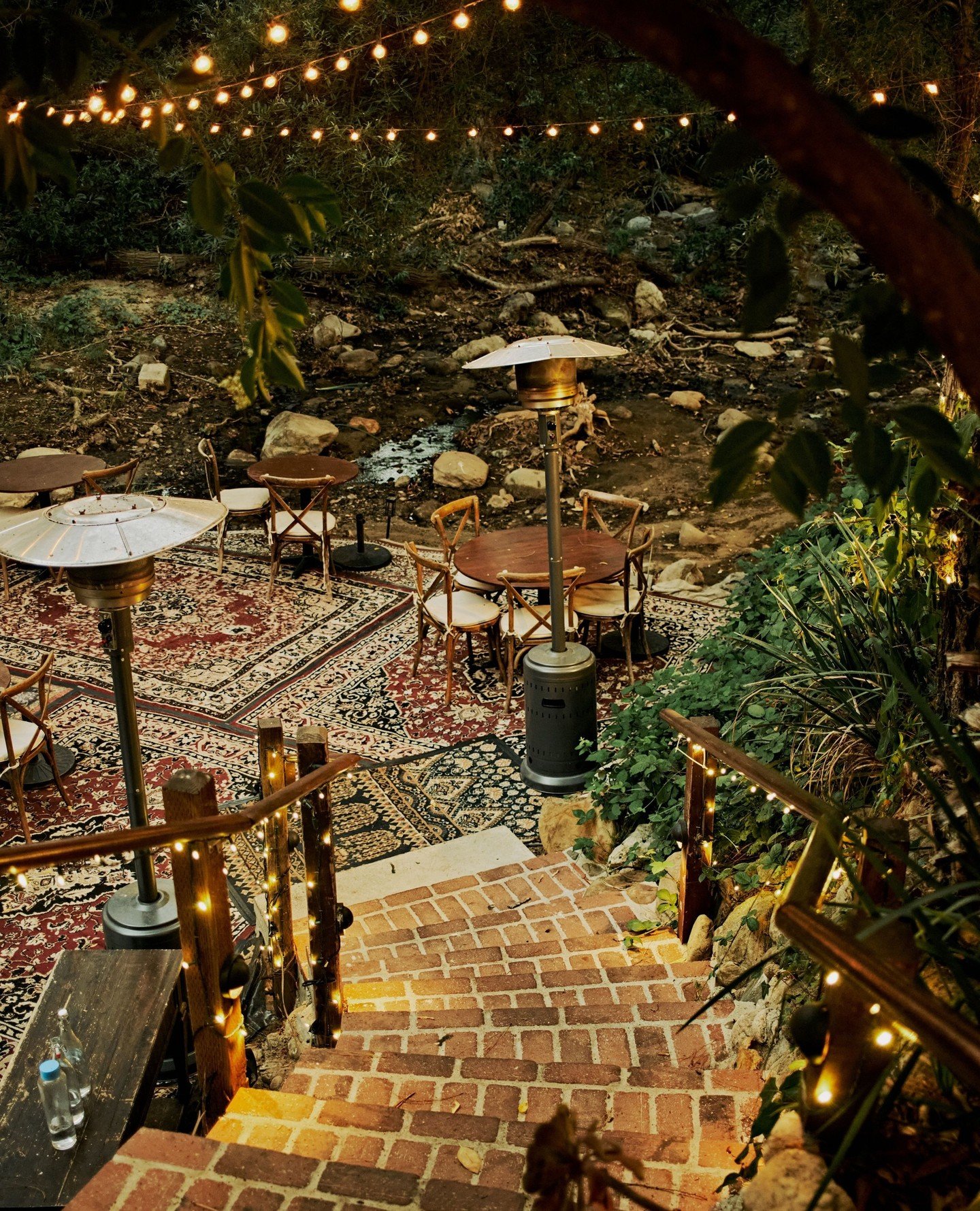 Your next romantic dinner starts here. 🌿🍷⁠
Incredible food, surrounded by nature.