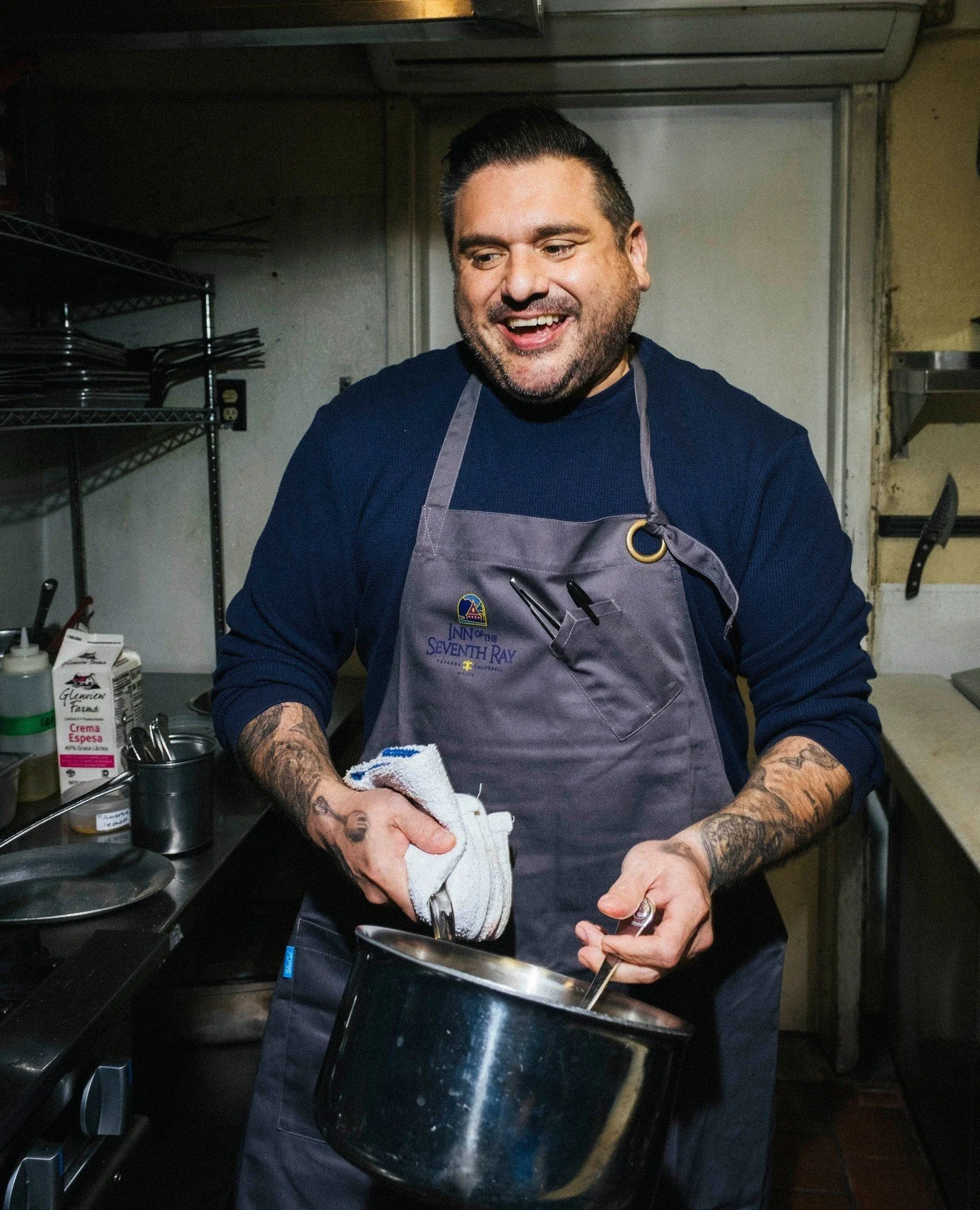 Chef Brad Miller has been part of the Inn for years, growing with it while also building restaurants, working in food television, podcasts, social media, and sharing his voice across many platforms.⁠
⁠
Here, his role is simple. To guide.⁠
⁠
Brad ofte