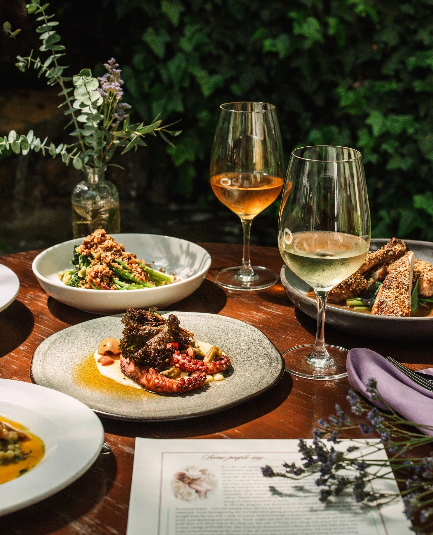The table is set for you.⁠
From our thoughtfully curated wine list to dishes layered with care and flavor, everything is here waiting. Come see what everyone&rsquo;s been talking about. Settle in, relax, and let us take care of the rest.