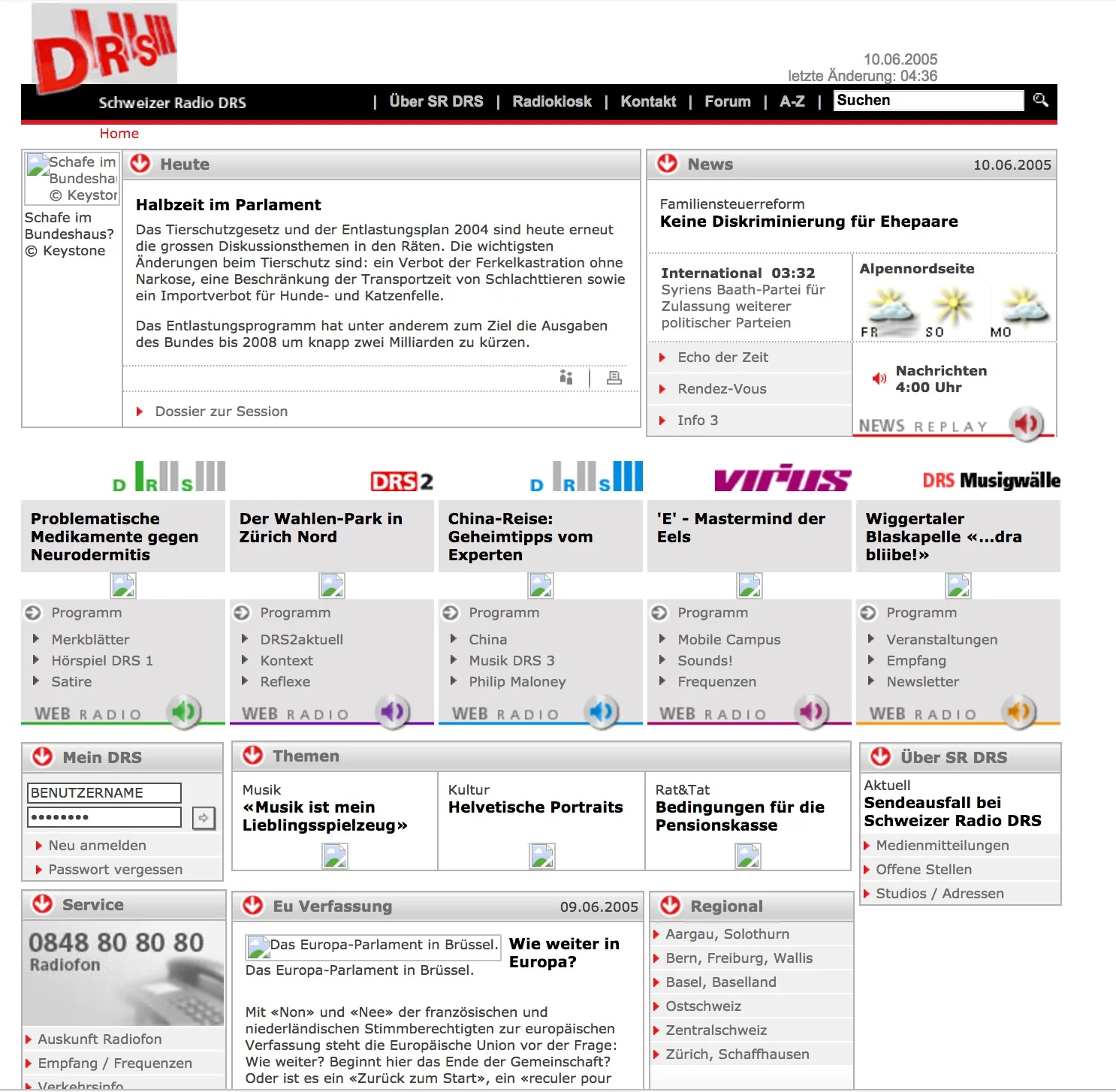 Corporate website