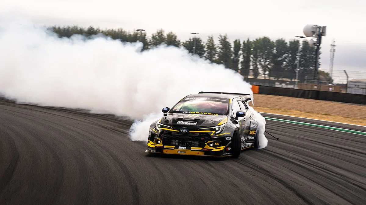 The GR Corolla Brought Smoke to TRAX