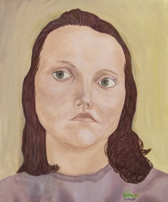 Emmu Johansson : Aliisa, öljy kankaalle, 55x46, 2016
