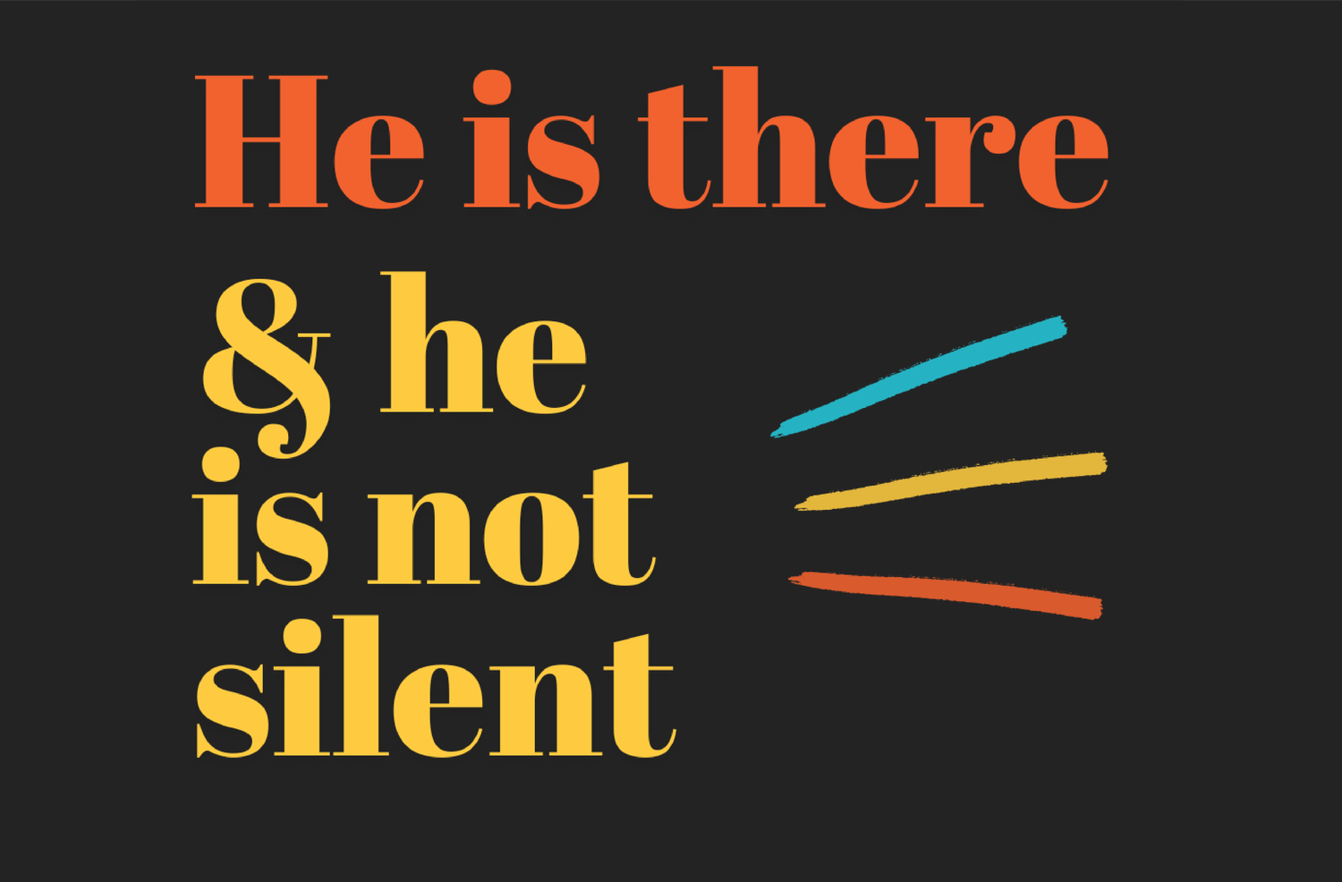 He is there & he is not silent - Luke 16:19-31 episode artwork