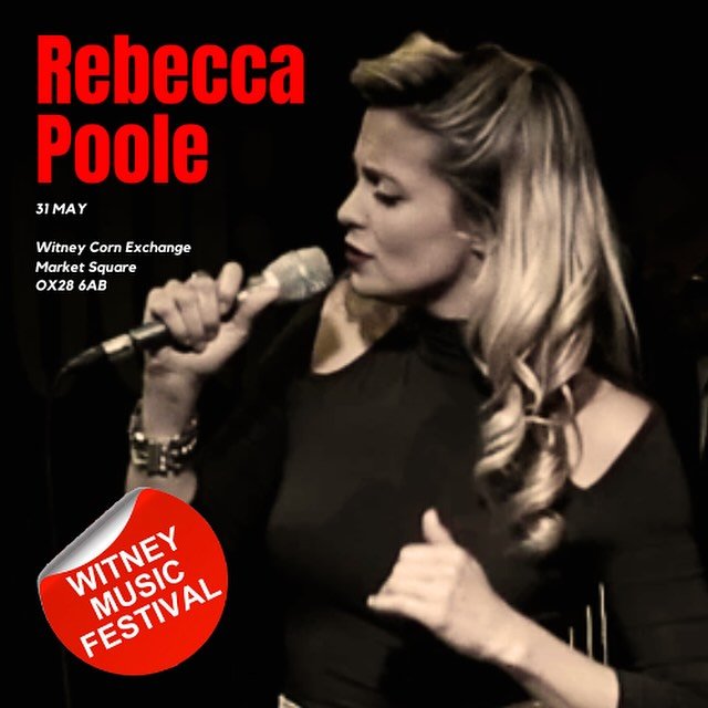Dear friends, join me and my wonderful band at WITNEY CORN EXCHANGE &bull; 31 MAY ❤️

Be there or be 🟥

https://witneymusicfestival.com/product/rebecca-poole-live-in-concert-witney-corn-exchange/

#witneymusicfestival @witneymusicfestival #witney #w