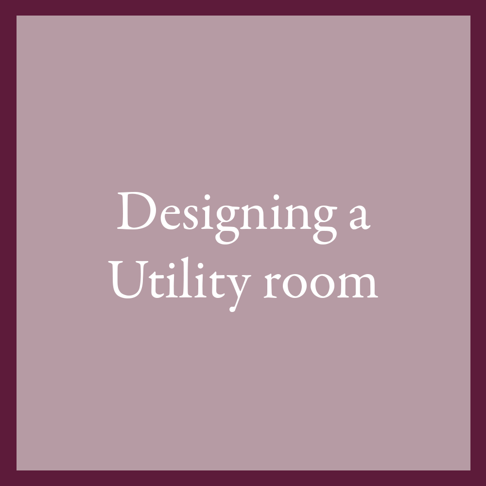 Designing a Utility Room The Space A Way