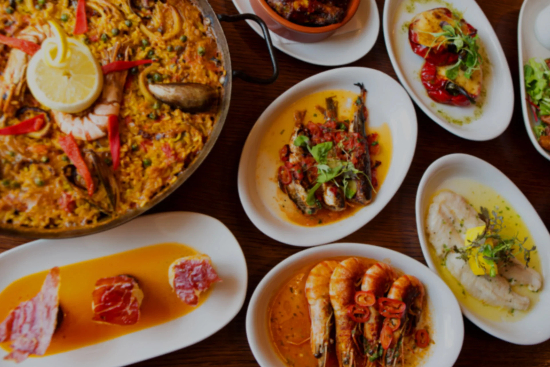 Our Menus — Barca Tapas Spanish restaurant in Glasgow's Princes Square.