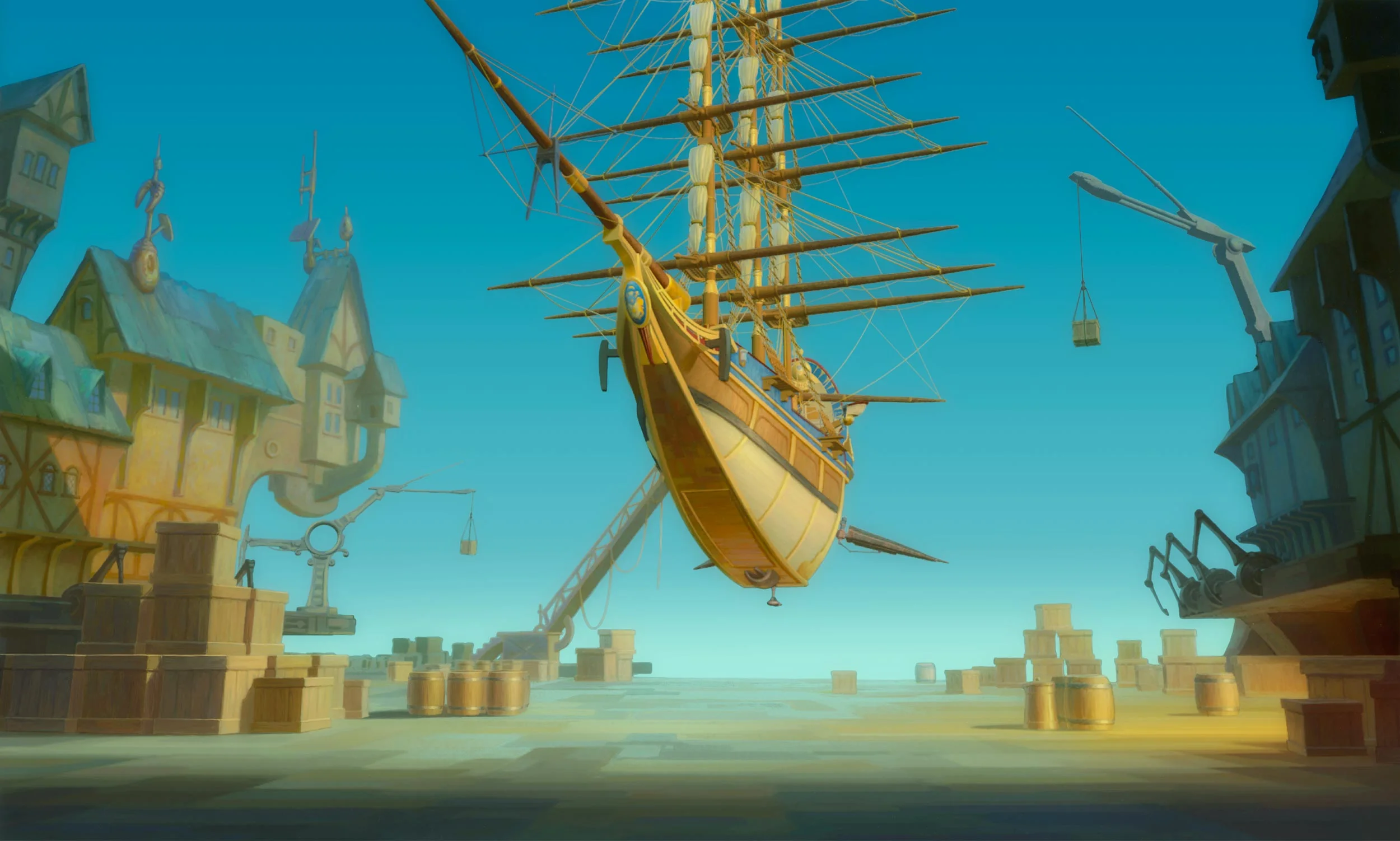 Digitally painted in Disney's Digpaint software. Copyright © 2002 Disney