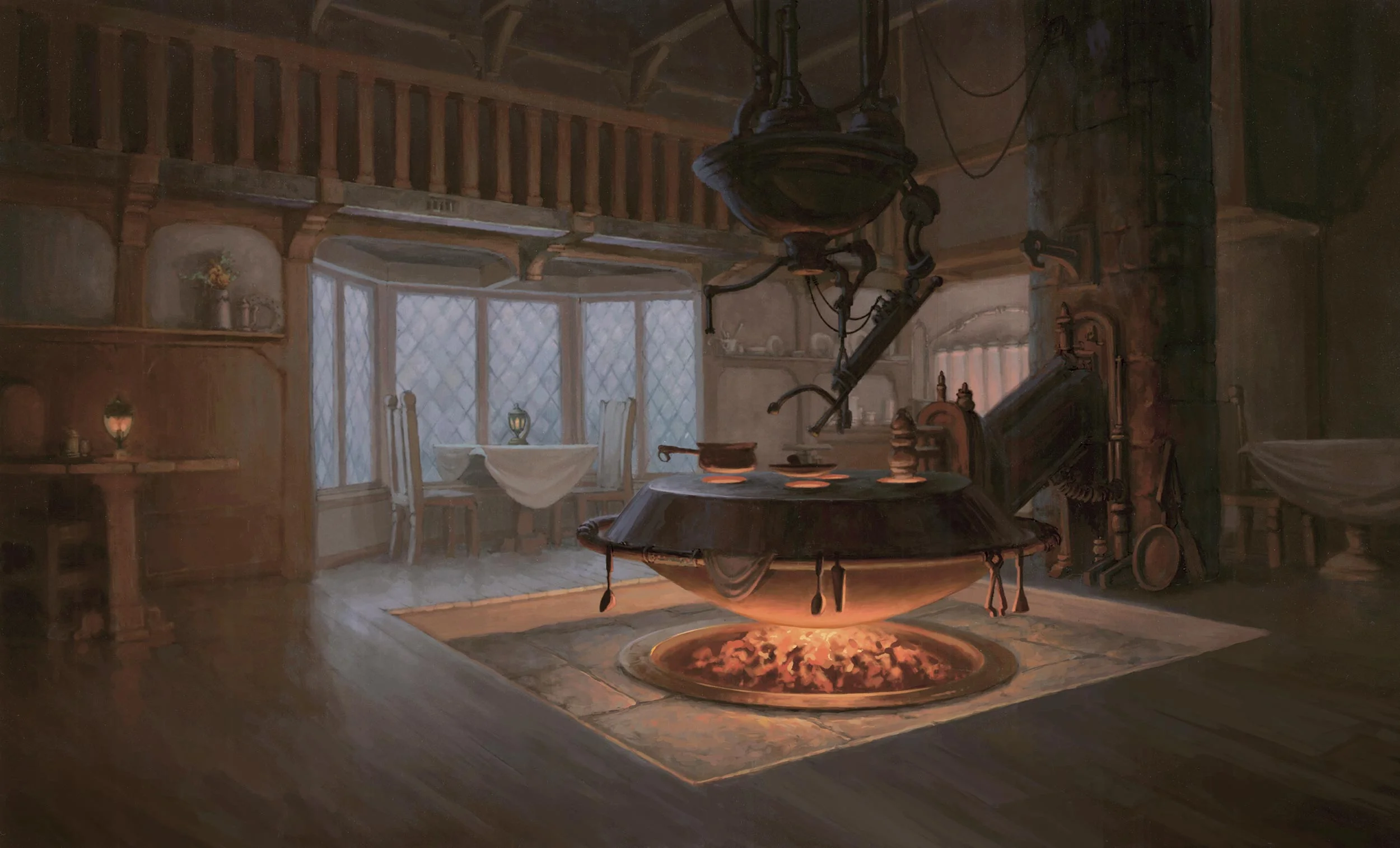 Digitally painted in Disney's Digpaint software. Copyright © 2002 Disney