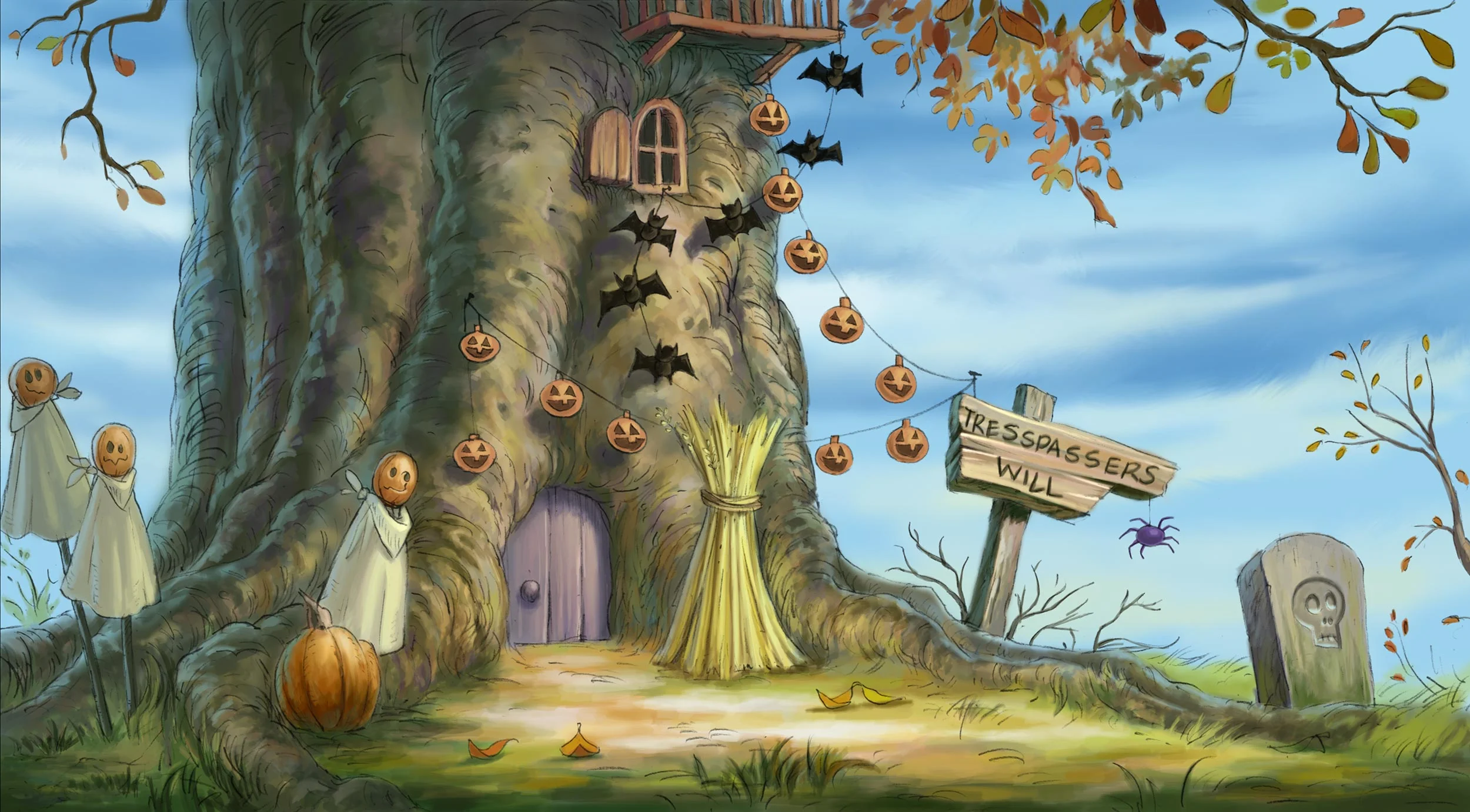 Digitally painted in Photoshop. Copyright © 2005 Disney